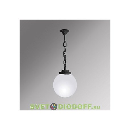 Уличный подвесной светильник Шар Fumagalli Sichem/GLOBE 250 черный, матовый
