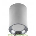 Светильник накладной под лампу, спот ML174, GU10 35W, 220V, IP20, цвет белый/хром, корпус металл, 70*70*100