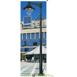 Светильник уличный столб Fumagalli EKTOR 3000 PILAR/VIVI 400 1L Е27 черный 3,2м