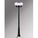 Уличный фонарный столб Fumagalli Ricu Ofir/Globe 300 3L черный, шар белый 2,25м