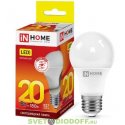 Лампа светодиодная LED-A60-VC 20Вт 230В Е27 3000К 1800Лм IN HOME