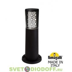 Ландшафтный фонарь Fumagalli Carlo Deco 400 черный, прозр., 1xGU10 LED с лампой 400Lm, 4000К