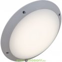 Влагозащищенный уличный светильник IP66 Fumagalli Lucia, серый, опал 20Вт, 1800Лм, Е27, 4000К