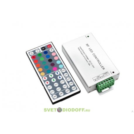 Контроллер для RGB ленты RF-RGB+W-44-18A
