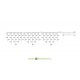 Гирлянда Айсикл (бахрома) светодиодная, уличная 4,8 х 0,6 м, белый провод, 230 В, диоды ТЕПЛЫЙ БЕЛЫЙ, 152 LED