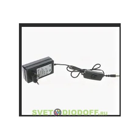 Блок питания (сетевой адаптер) 12-36 для светодиодной ленты DC 12В, 36Вт