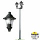 Наземный парковый фонарь черный E27 Fumagalli EKTOR4000 MIDIPILAR/REMO 3L, 4,8м