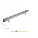 Светодиодный линейный прожектор, 18LED 6400К, 1000*46*46mm, 18W 85-265V, IP65,LL-889 Холодный белый