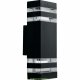 Светильник садово-парковый фасадный Техно серии «Сеул» DH0807, на стену вверх/вниз, E27 230V, черный