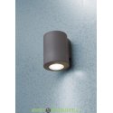 Светильник светодиодный настенный однолучевой, Fumagalli FRANCA 90 WALL, черный, прозр., 1xGU10 LED с лампой. 3000К 3,5W