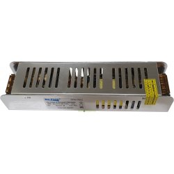 Блок питания для светодиодов LED DFBS 12В-150Вт-12.5A, AC/DC, IP20 мет.кл. (200*58*38)