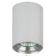 Потолочный накладной светильник Бочонок под лампу GU10, серебро/хром, Н 100, D 80, OL1 GU10 SL/CH