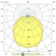 Линейный светодиодный светильник Айсберг v2.0 20 Эко Л, 20Вт, 2090Лм, 1200мм, 3000К, Опал, 2года