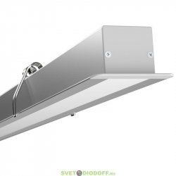 Линейный светодиодный светильник Элегант Встраиваемый 10Вт, 840Лм, 300мм, 3000К теплый