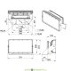 Архитектурный светодиодный прожектор 140, 133Вт, X RGB, IP66 100° градусов