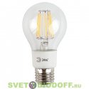 Лампа светодиодная прозрачная-Филамен ЭРА F-LED A60-5w-827-E27, 2700К 