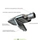 Консольный светодиодный светильник Гроза XS 30Вт, 5100Лм, 5000К линза 155×70° градусов