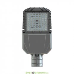 Консольный светодиодный светильник Гроза XS 50Вт, 7530Лм, 3000К Теплый, линза 155×70° градусов