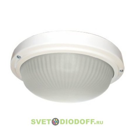 Настенно-потолочный светильник Ecola Light GX53 LED ДПП 03-18-103 круг накладной 3*GX53 матовое стекло IP65 белый 280х280х90