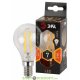 Лампочка светодиодная ЭРА F-LED P45-7W-827-E14 E14 / Е14 7Вт филамент шар теплый белый свет