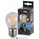 Лампочка светодиодная ЭРА F-LED P45-7W-840-E27 7Вт филамент шар нейтральный белый свет