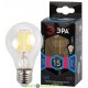 Лампочка светодиодная ЭРА F-LED A60-15W-840-E27 15Вт филамент груша нейтральный белый свет