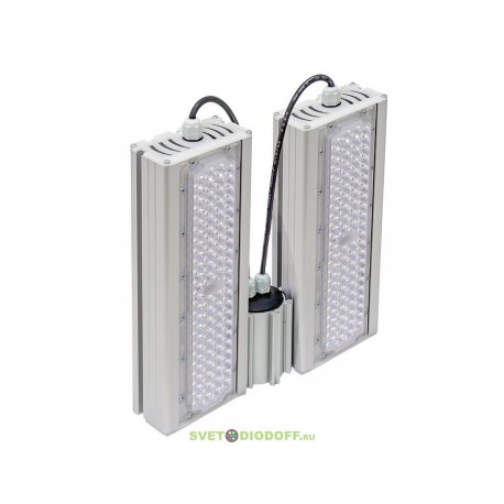 Консольный светодиодный светильник Магистраль 64Вт, 8960Лм, линза 136*78° градусов, IP67