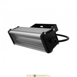 Светодиодный линейный светильник низковольтный Т-Линия v2.0 20Вт 250мм Эко 36-48V DC 3000К Прозрачный