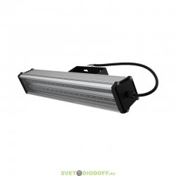 Светодиодный линейный светильник низковольтный Т-Линия v2.0 20Вт 500мм Эко 12-24V DC 3000К Прозрачный