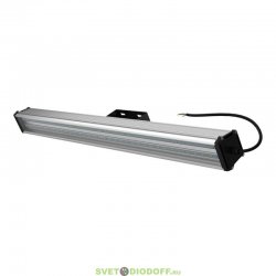 Светодиодный линейный светильник низковольтный Т-Линия v2.0 40Вт 1000мм Эко 12-24V DC 3000К Прозрачный