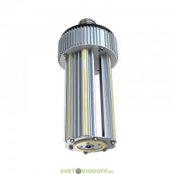 В лампах мощностью 80 и 100 Вт используются светодиодные планки с COB-диодами.