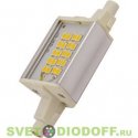 Светодиодная лампа для прожектора Ecola Projector   LED Lamp Premium  6,0W F78 220V R7s 2700K (алюм. радиатор) 78x20x32