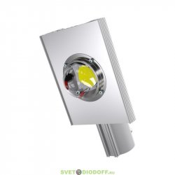 Консольный светодиодный светильник Магистраль v2.0 50Вт, 6500Лм, 6500К (холодный белый), линза 140х85 градусов, IP67