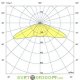 Консольный светодиодный светильник Магистраль v2.0 50Вт, 6500Лм, 6500К (холодный белый), линза 140х85 градусов, IP67