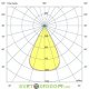 Светодиодный прожектор мачтовый Плазма v2.0 800Вт, 104000Лм, 6500К холодный, линза 45°, IP67