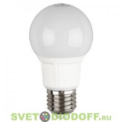 Лампа светодиодная  ЭРА LED smd A55-7w-827-E27
