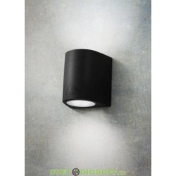 Светильник светодиодный фасадный Fumagalli MARTA 160 2L, черный