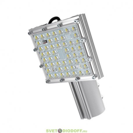 Консольный светодиодный светильник Магистраль v2.0 Мультилинза 135×55° 50Вт, 6750Лм, 5000К, IP67