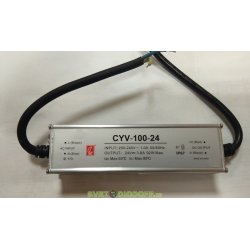 Блок питания Влагозащитный CYV-100-24 92W (3.8A), 24 V, IP67