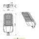 Консольный светодиодный светильник Гроза S 80Вт, 5000К, линза 155х70° градусов, 13200Лм, (3000к теплый, 4000К дневной под заказ)