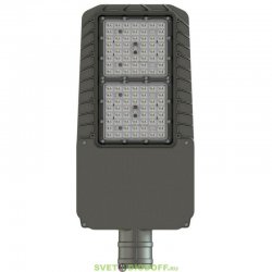 Консольный светодиодный светильник Гроза S Лайт 100Вт, теплый 2700К, линза 155х70°, 14600Лм (4000К, 3000К под заказ)