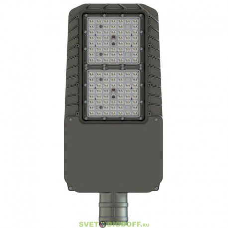 Консольный светодиодный светильник Гроза S Лайт 100Вт, теплый 2700К, линза 155х70°, 14600Лм (4000К, 3000К под заказ)