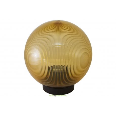 Светильник НТУ 02- 60-254 шар золотой с огранкой d250 мм TDM