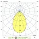 Светодиодный светильник Магистраль v3.0-50 Трос Мультилинза 50Вт, 7440Лм, 3000К теплый, линза 60°