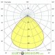 Светодиодный светильник Магистраль v3.0-50 Трос Мультилинза 50Вт, 8000Лм, 4000К дневной, линза 90°