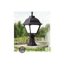 Уличный наземный светильник Fumagalli Minilot/Cefa черный, прозрачный плафон