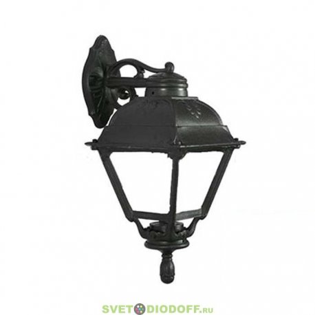 Уличный настенный светильник Fumagalli Bisso/Cefa черный/прозрачный