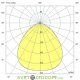 Архитектурный светодиодный прожектор Х RGBW 4000К дневной 80, 76Вт, IP66, 100° градусов