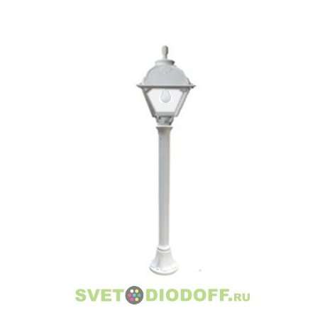 Уличный светильник столб Fumagalli Mizar.R/Cefa черный/прозрачный 1,1м