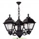 Уличный подвесной светильник Fumagalli Sichem/Cefa 3L черный/прозрачный